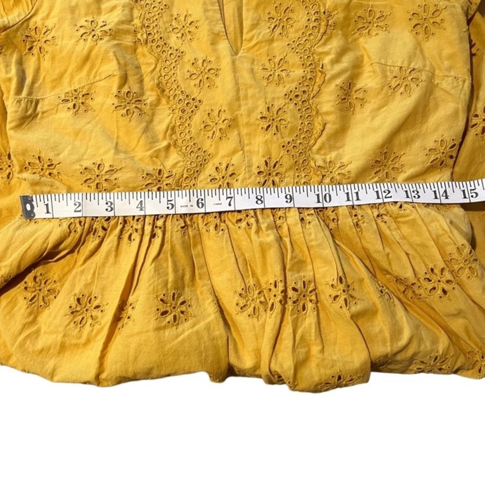 Madewell Yellow Flutter Sleeve Midi Sundress🥰🥰🥰 - Picture 4 of 5